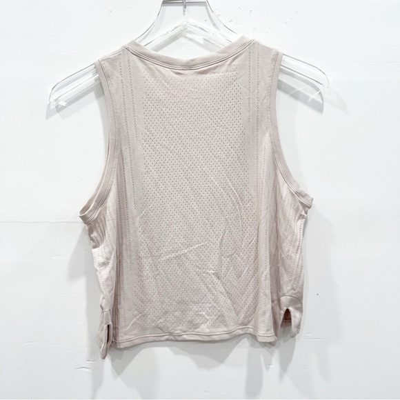 Lululemon Train To Be Tank Top Light Pink Athleisure Loose Fit Cropped - Picture 3 of 5